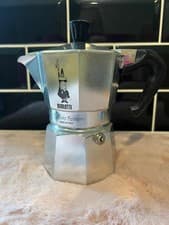Image of Bialetti Moka Express Aluminium Stovetop Coffee Maker 150ml 3-Cup Capacity
