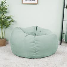Image of Large Adults Bean Bag Chair Filling Included - Machine Washable Durable Fabric