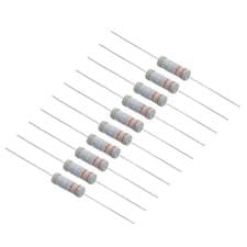 Image of 30Pcs 3W 0.33 Ohm 5% Tolerance Carbon Film Resistor, Axial Lead Resistors Kit