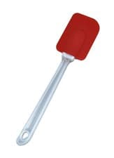 Image of Silicone Spatula with Clear Plastic Handle Kitchen Cooking Baking