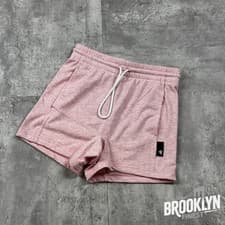 Image of Adidas Women's Sportswear Studio Lounge Shorts Pink Gym Comfort Size XS HA5376