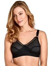 Image of Miss Mary of Sweden Cotton Dots Bra 2248 Full Cup Wireless Comfortable Bras