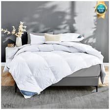 Image of Duck Feather Down Duvet Hotel Quality Hypoallergenic 13.5 TOG Quilt All Sizes UK