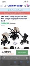 Image of Ickle Bubba Stomp V2 Travel System