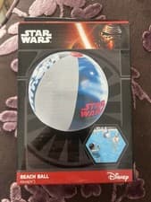 Image of Disney Star Wars 24" Inflatable Panel Beach Ball Kids Swimming Pool Toy