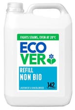 Image of Ecover Non Bio Laundry Detergent 5L Refill 142 Washes Lavender & Sandalwood