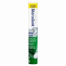 Image of Steradent Active Fresh Denture Cleaning Tablets | 12 Packs of 30 Tablets