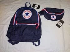 Image of Converse All Star Chuck Taylor Backpack & matching Fanny Pack Embroidered Patch
