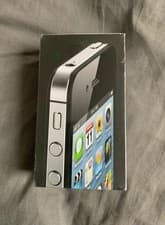 Image of Brand new Apple sealed iPhone 4 8GB Black (CDMA) iOS 6 USA model very rare