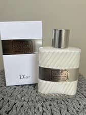 Image of Genuine Christian Dior Eau Sauvage After-shave Balm 100ml Aftershave New Boxed