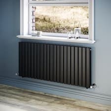 Image of Horizontal Vertical Flat Panel Column Designer Rad Radiator Central Heating Rads