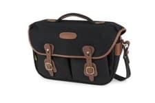 Image of Billingham Hadley Pro 2020 - Black Tan Camera Messenger Bag - Weatherproof