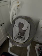 Image of Gently used Graco All Ways Soother in slightly used condition, Comes In Grey.