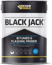 Image of Everbuild Sika Black Jack® Bitumen Paint 5 litre 901 902 903 904 905 906 907 908