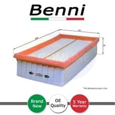 Image of Air Filter Benni Fits Nissan Juke NV200 Note Micra Cube Tiida Renault Clio Modus