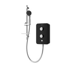 Image of Aqualisa E2 Black 8.5kW Multi-Fit Electric Shower & Multi-Function Handset