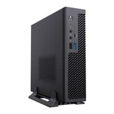 Image of CiT S2i Mini-ITX Case, Black, USB Type-C, CPU Cooler, WIFI / BT Antenna, Externa