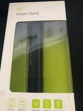 Image of Kit 2000mAh Universal Premium Portable Power Bank. Black. New.