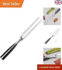 Image of 12-Inch Dishwasher Safe Stainless Steel Carving Fork – Perfect for Meat Serving