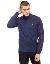 Image of Lyle & Scott Men's Bannister Drop Needle Track Top Size: Medium RRP £80