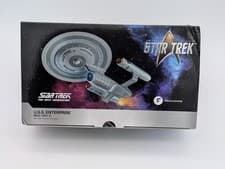 Image of Star Trek USS Enterprise C NCC-1701-C XL Ambassador Class Fanhome w/ Magazine