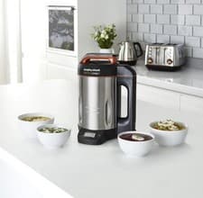 Image of Morphy Richards Perfect Soup Maker 1.6L Integrated Scales 1000W Stainless Steel