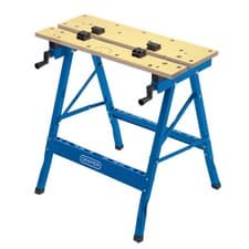 Image of Folding Workbench Fold Down Work Bench 800mm Workmate c/w Clamps Draper 21353