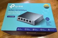 Image of TP-Link 5-Port 10/100Mbps Desktop Switch with 4-Port PoE TL-SF1005P