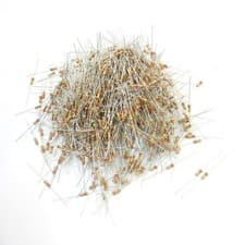 Image of 1000Pcs 1/ 4W 2.2 Ohm 5% Tolerance Carbon Film Resistor Axial Lead 48 mmx3 mm✦Kd