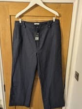Image of White Stuff Belle Tweedy Wide Leg Trousers UK18