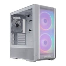 Image of Lian Li LANCOOL 216, White, RGB, Mid Tower Chassis, Tempered Glass Window, 2x 16