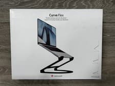 Image of Twelve South Curve Flex Laptop Stand, MacBook Stand - Ergonomic Portable - Black