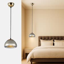 Image of Industrial Glass Pendant Lights Shade Kitchen Island Retro Ceiling Light Bedroom