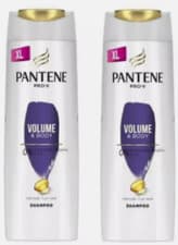 Image of 2x Pantene Pro-V Volume & Body XL Shampoo, For Flat Hair, 400ml