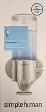 Image of simplehuman Single Shower Soap Pump W 12cm (5") x L 10cm (4") x H 25cm (10")