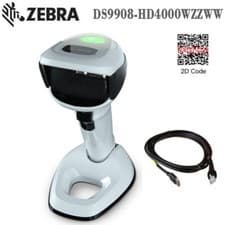 Image of Zebra DS9908-HD4000WZZWW 2D USB Imager Handheld Barcode Scanner With USB Cable