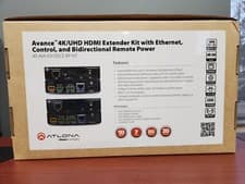Image of Atlona Avance AT-AVA-EX100CE-BP-KIT 4K UHD HDMI Extender Kit  Ethernet Control