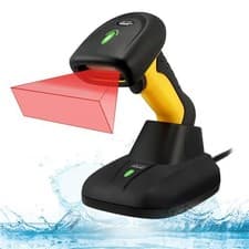 Image of Adesso NuScan 5200TR - 2.4GHz RF Wireless Antimicrobial & Waterproof 2D B...