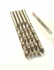 Image of EUROPA 7.1mm COBALT DRILL BITS HSS Co8 PROFESSIONAL HEAVY DUTY JOBBER 7.10mm x5