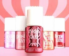 Image of Benefit Tinted Lip & Cheek Stain - Rose/Poppy-pink/Mango/Bright Cherry/Fiery Red
