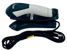 Image of Honeywell Voyager 1202G Barcode Scanner w/CCB00-010BT Dock & USB Cable GRADE A