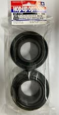 Image of Tamiya 54185 Dual Block Tyres K 4WD Front 62/25 (was 51240)