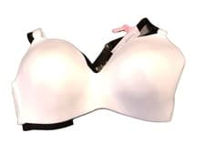 Image of George 2 Pack Of Black & White 38F Non Wired Moulded Full Cup Bras New With Tags