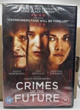 Image of Crimes of the Future DVD (2023) Brand New & Sealed **FREE P&P**