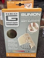 Image of Neo G Bunion Correction System Soft Supports Universal Size Left & Right Feet BN