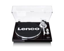 Image of Lenco LBT-188 Turntable Walnut Bluetooth Belt-Drive Audio Vinyl Record Player