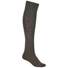 Image of Pikeur Womens Wool Knee Socks Deep Khaki