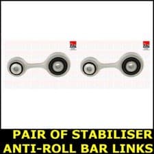 Image of Pair of Stabiliser Anti-Roll Bar Link Rear Fits ALPINA B6 B7 4.4 7808SS