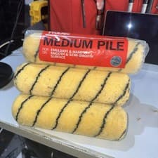 Image of Prodec Medium Pile Woven Acrylic 9inc X 13/4 Paint Rollers quantity 7