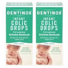 Image of 2 X Dentinox Infant Colic Relief Drops 100ml 10/2026